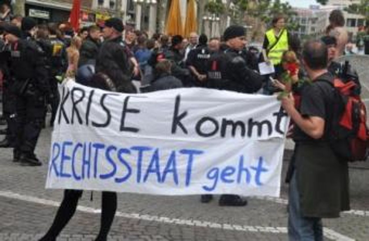Frankfurt im Belagerungszustand