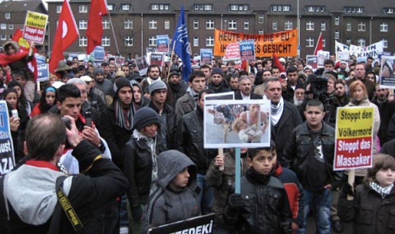 Die Demonstration in Duisburg