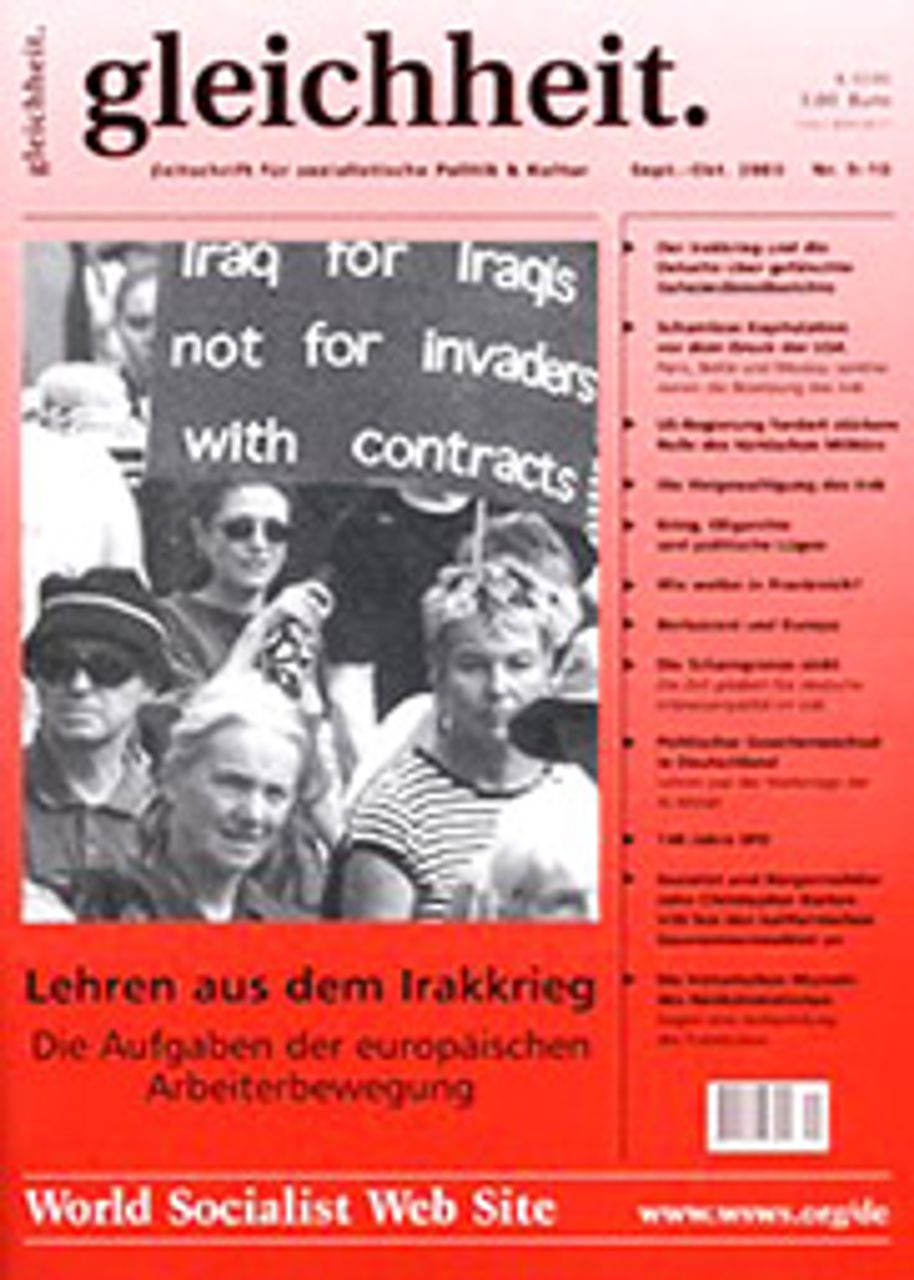 gleichheit 09/03