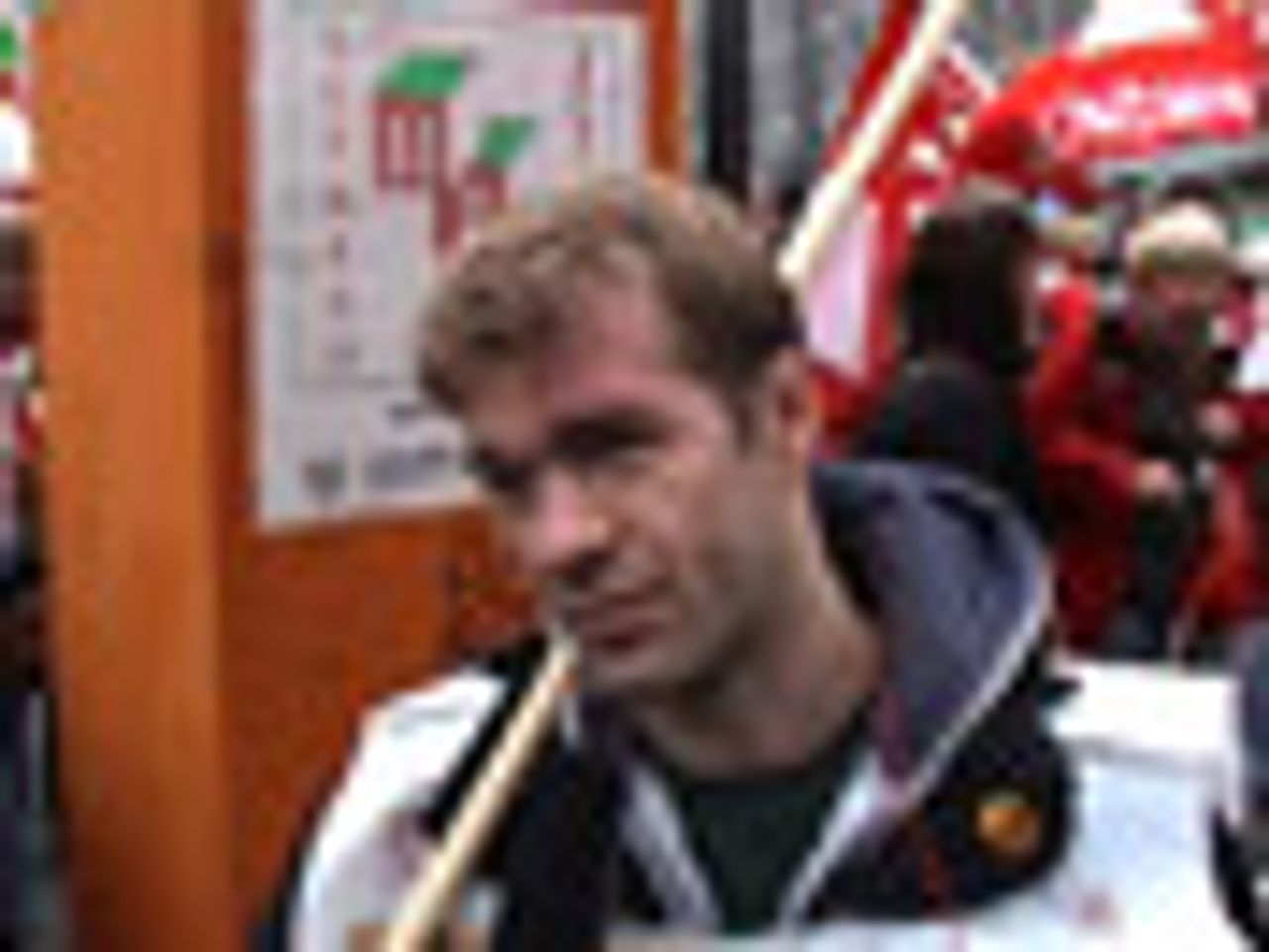 WSWS spricht mit streikendem Lehrer auf einer Demo in Berlin (10.11.2008)