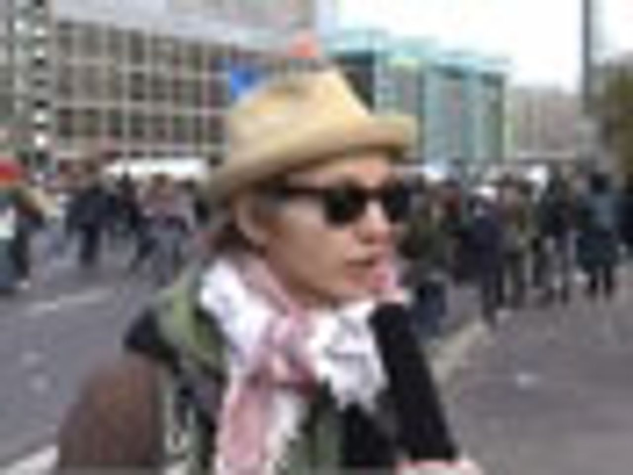 Interviews auf einer Demonstration von Schülern in Berlin (13.11.2008)