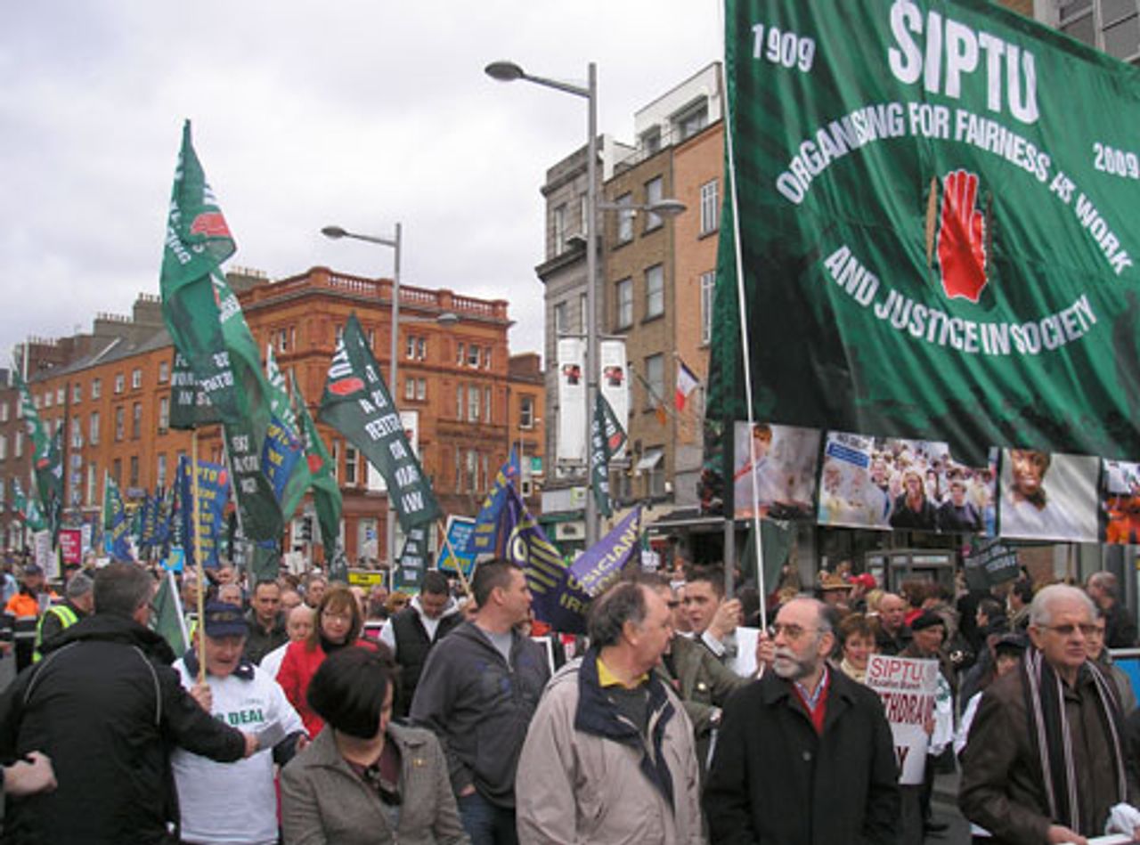 Dublin march