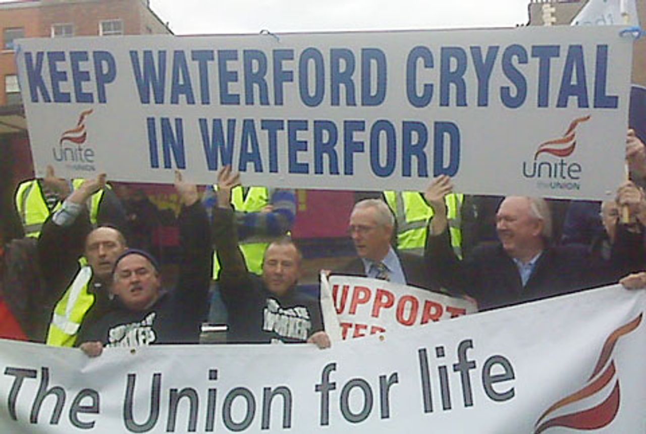 Waterford Crystal demonstrators