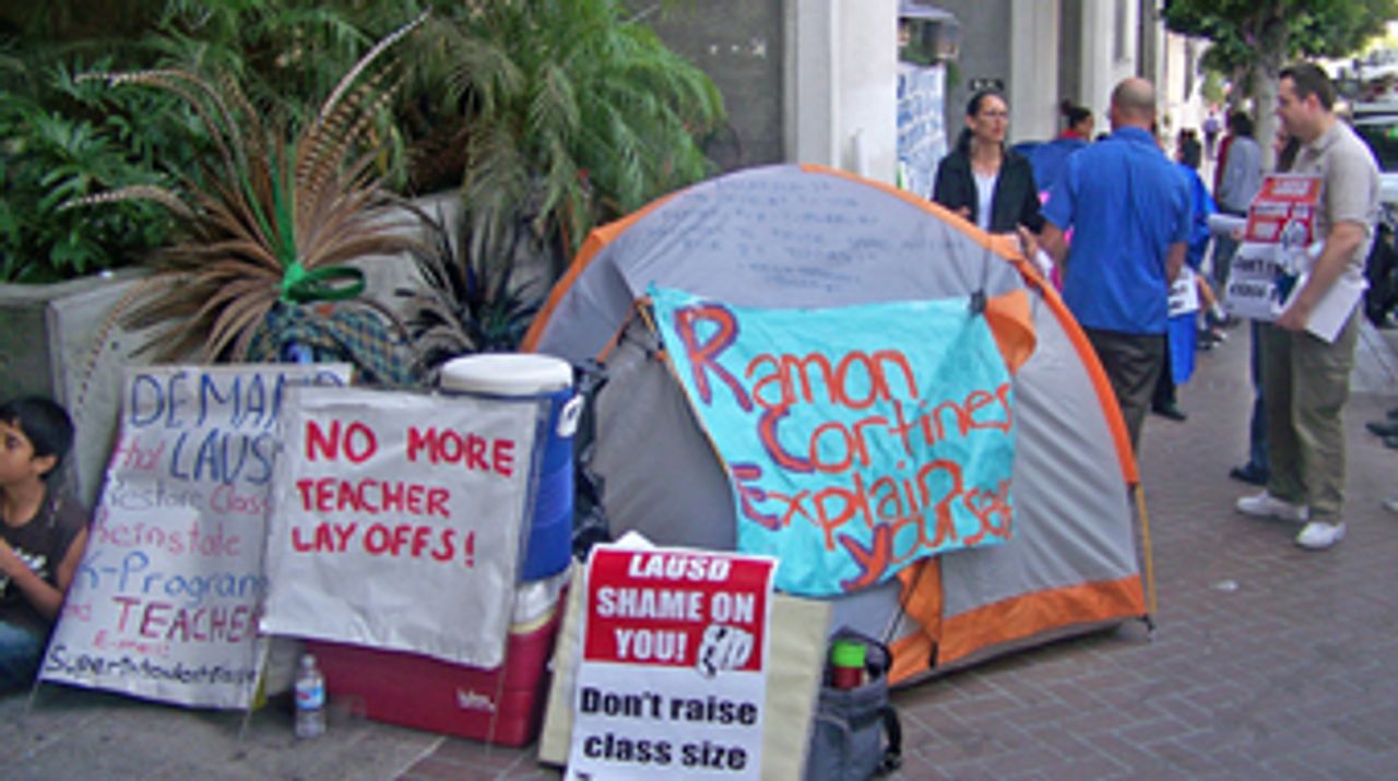 LA School Board votes to slash school budget