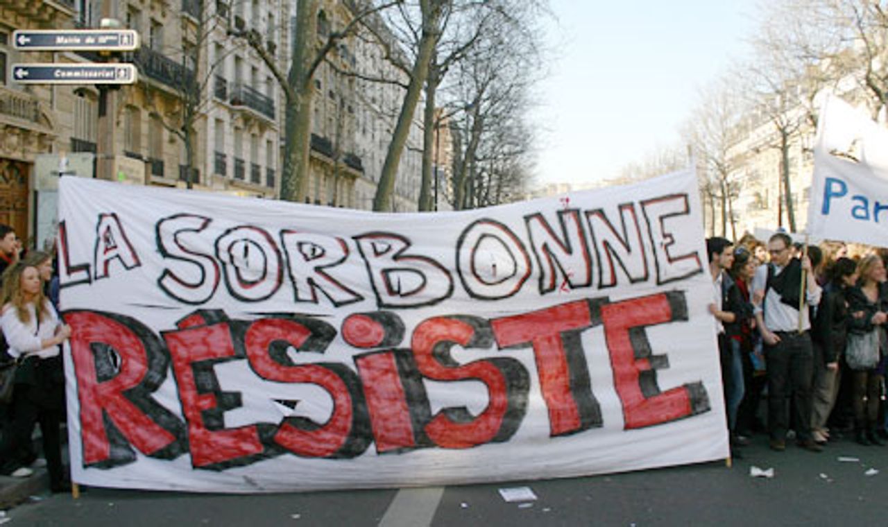 Sorbonne protests