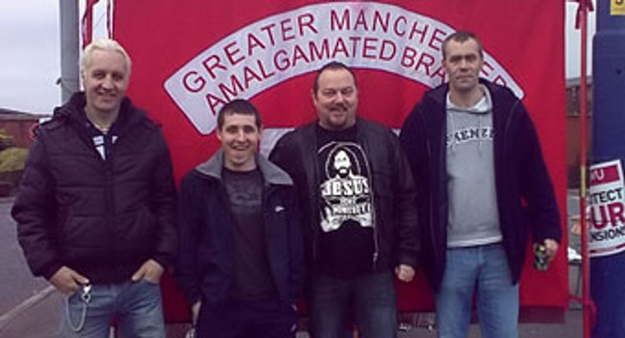 Manchester pickets