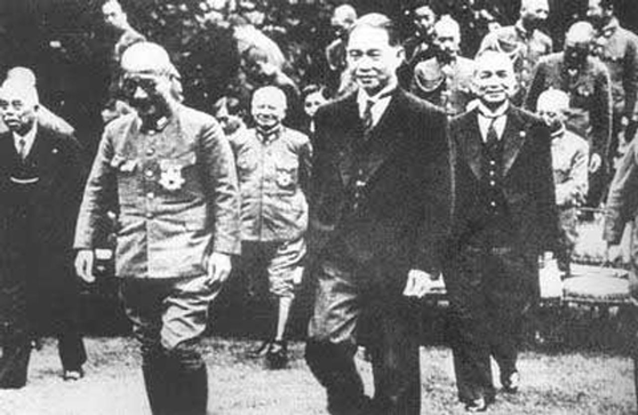 Wang Ching-wei and Tojo