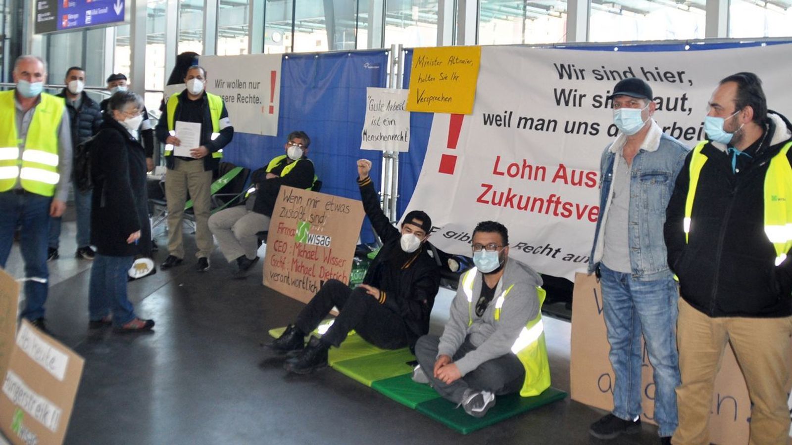 WISAG ground workers at Frankfurt Airport call for expanded struggle ...