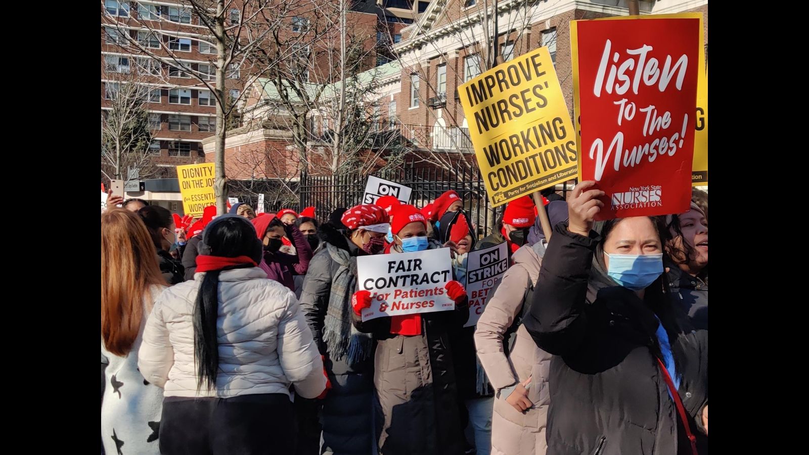 Mobilize the working class behind the New York nurses strike! World