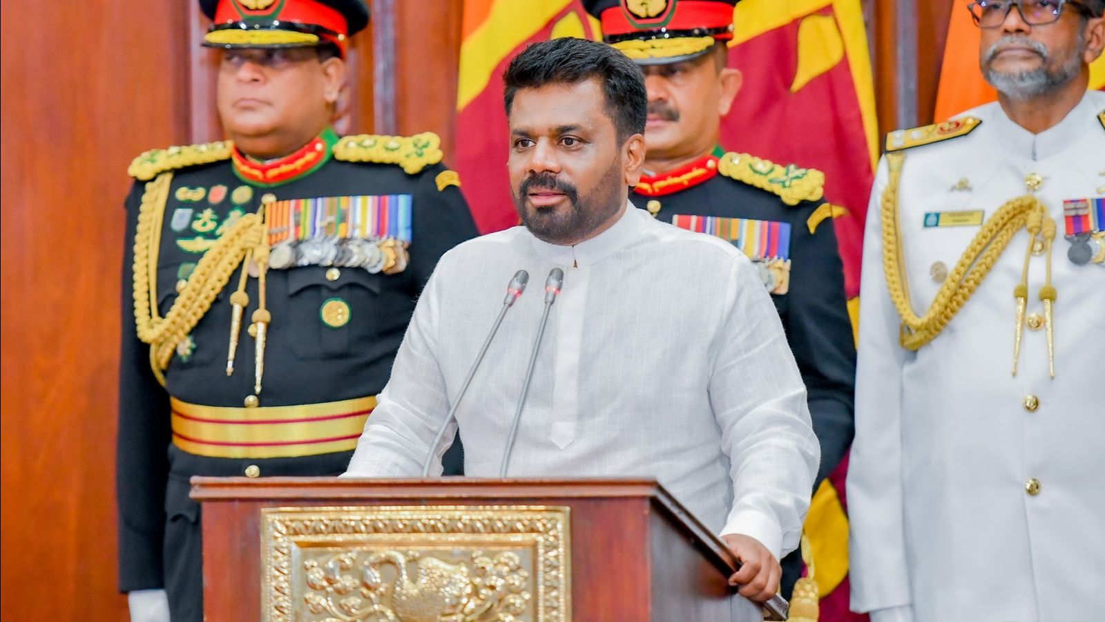 Sri Lankan president again declares No increase to public sector