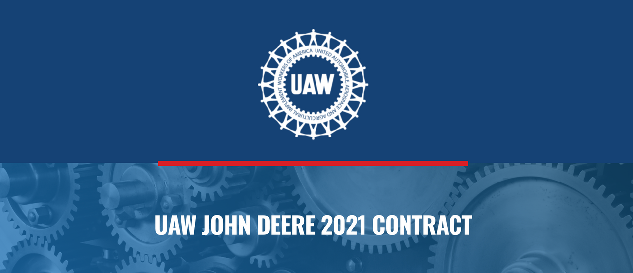 UAWDeere contract “highlights” show deal again fails to meet workers