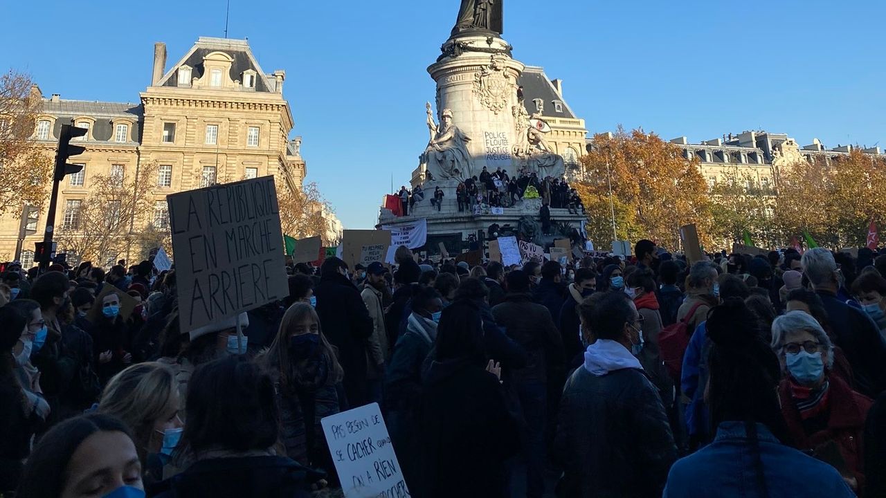 Hundreds Of Thousands Protest Across France Against Police Violence And ...