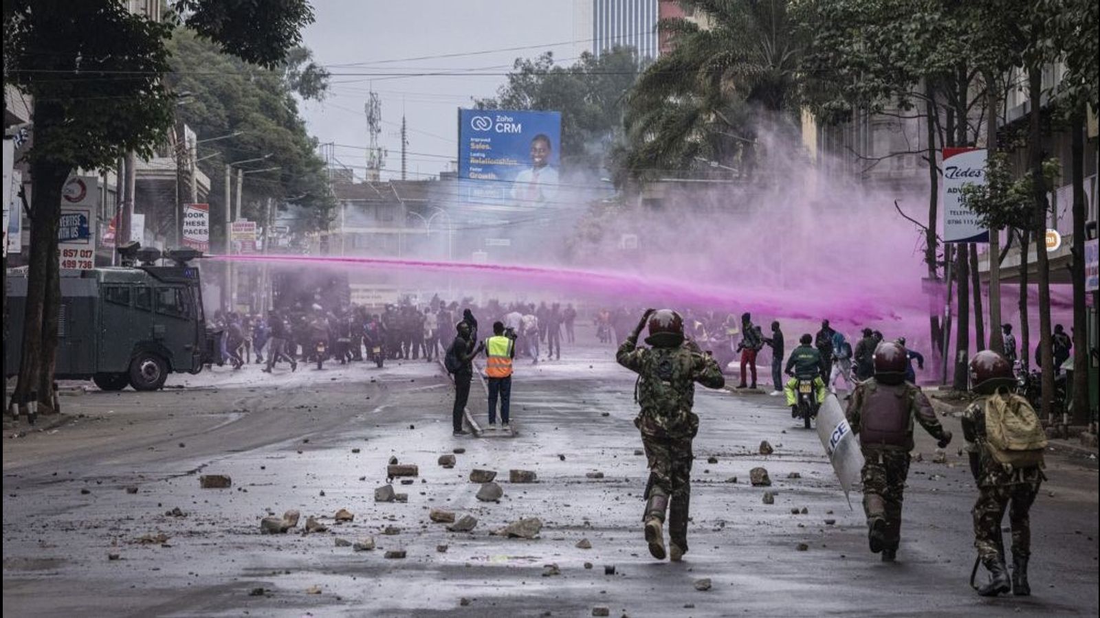 肯尼亚反鲁托抗议活动持续进行，优步司机停工，卡车司机威胁罢工