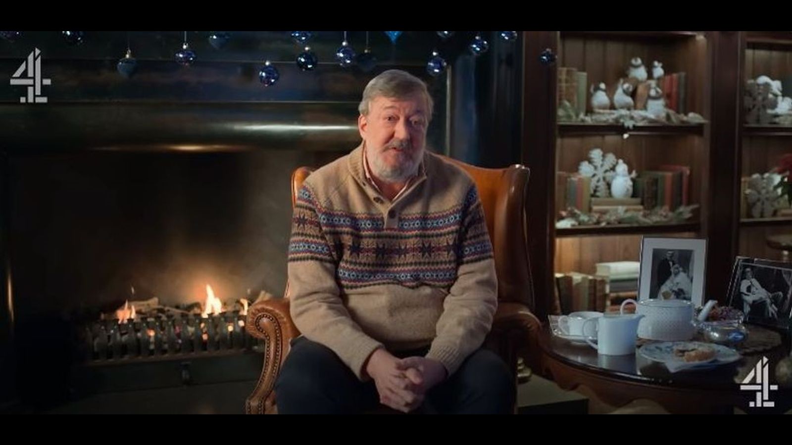 Stephen Fry’s “Alternative Christmas Message” of peace, goodwill and a blind eye to Israeli 