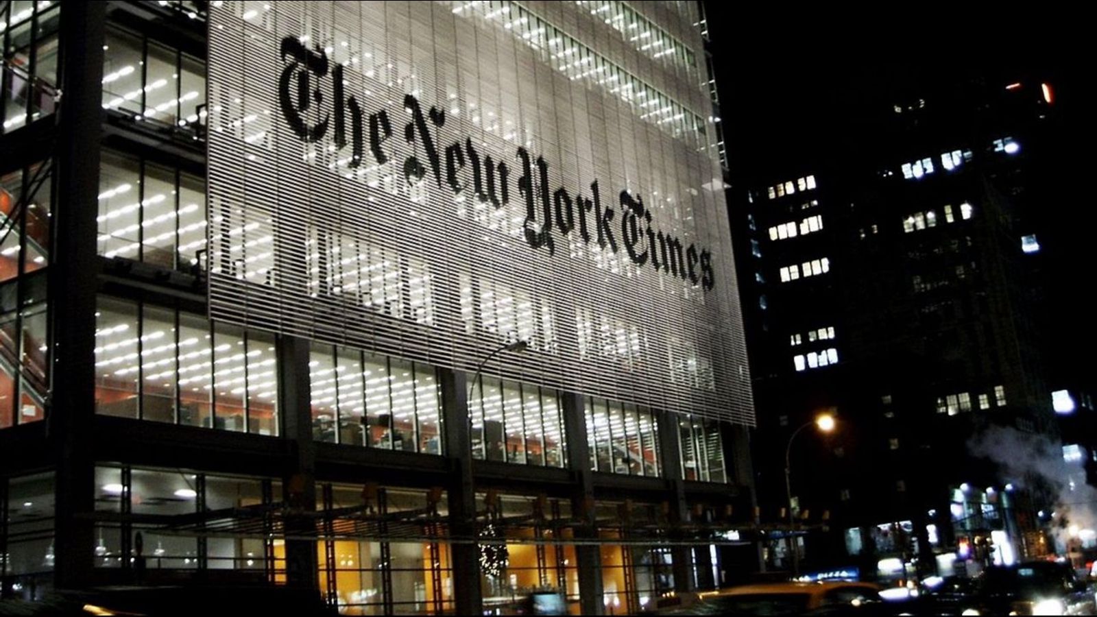 The new times. Офис Нью Йорк Таймс. «The New York times» («Нью-Йорк Таймс»).