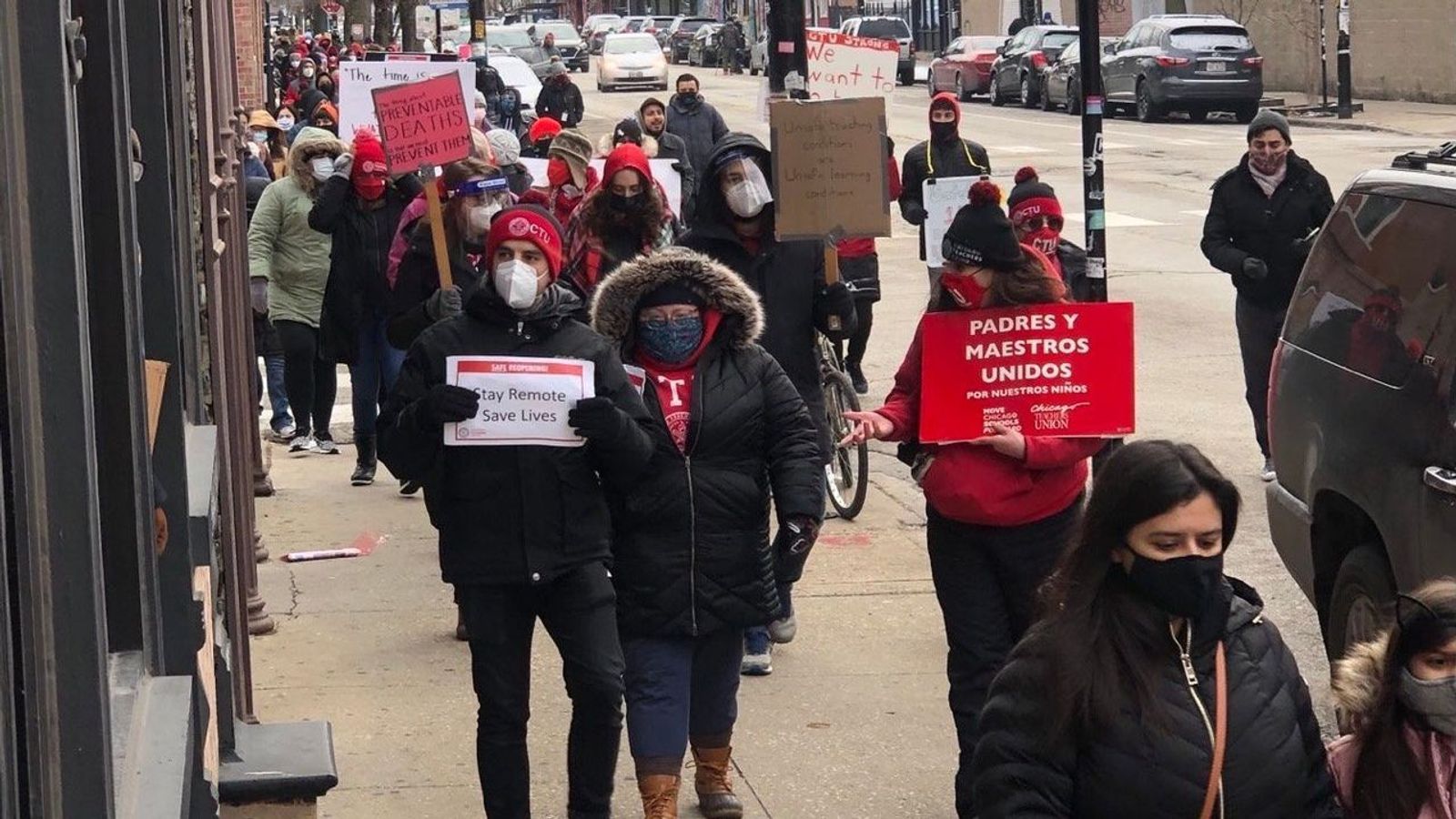 West coast educators Organize action to close schools! World