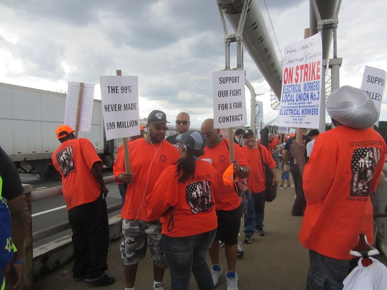 After five months on strike, Spectrum workers in New YorkNew Jersey