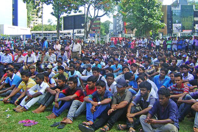 Sri Lankan students’ union promotes illusions in protest campaign ...
