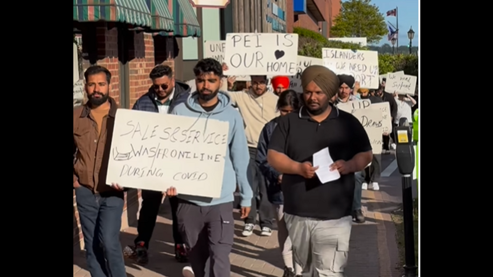 International students in Canada protest anti-immigrant measures ...