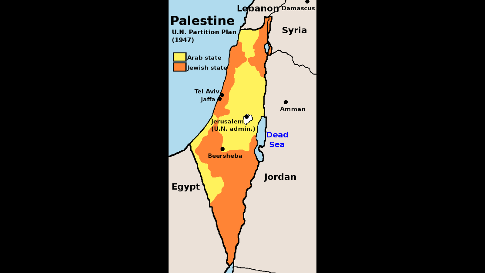 Столица палестинских территорий. Территория Палестины. Палестинские территории на карте. План раздела Палестины 1947 на карте. Карта раздела Палестина по решению ООН от 1947 г..