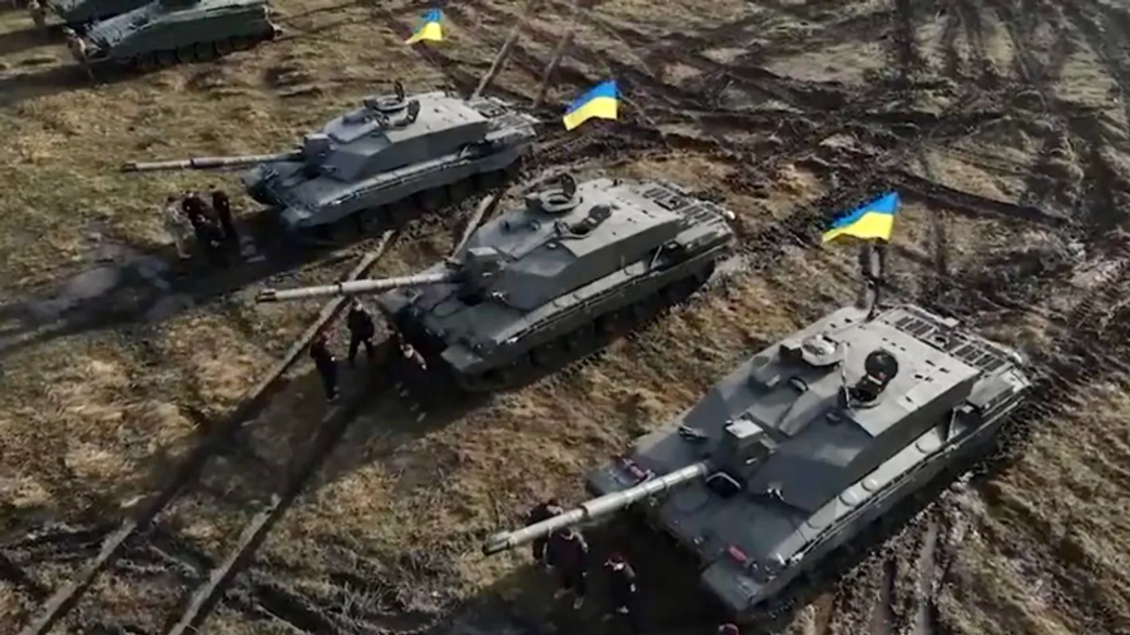 NATO main battle tanks are operating inside Russia in Kursk offensive