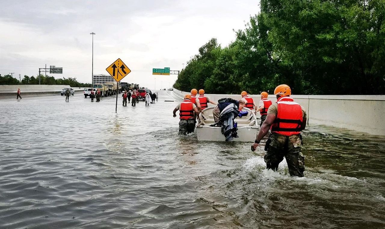 hurricane aftermath flooding help