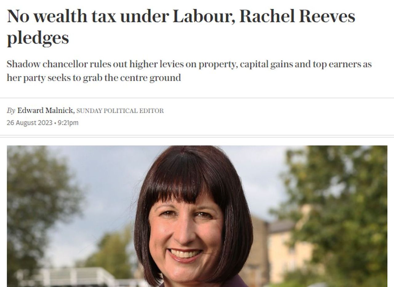 Labour’s Shadow Chancellor Rachel Reeves Promises More Austerity For ...