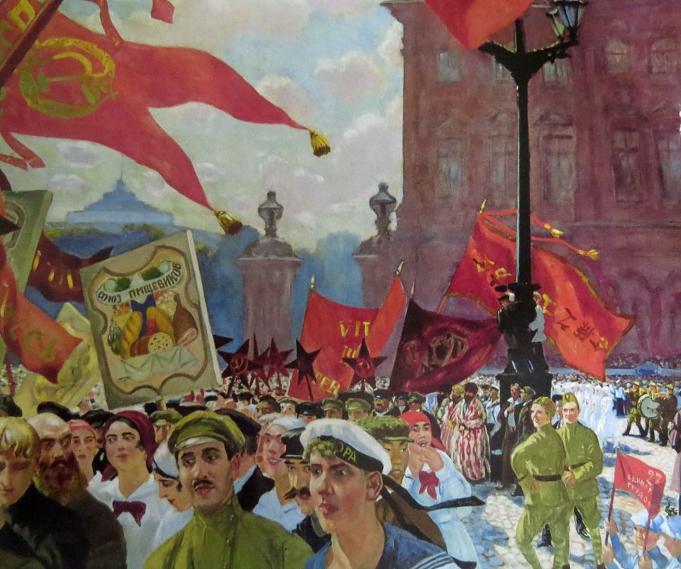 Russian revolutionary art exhibition in London excises Trotsky—and ...