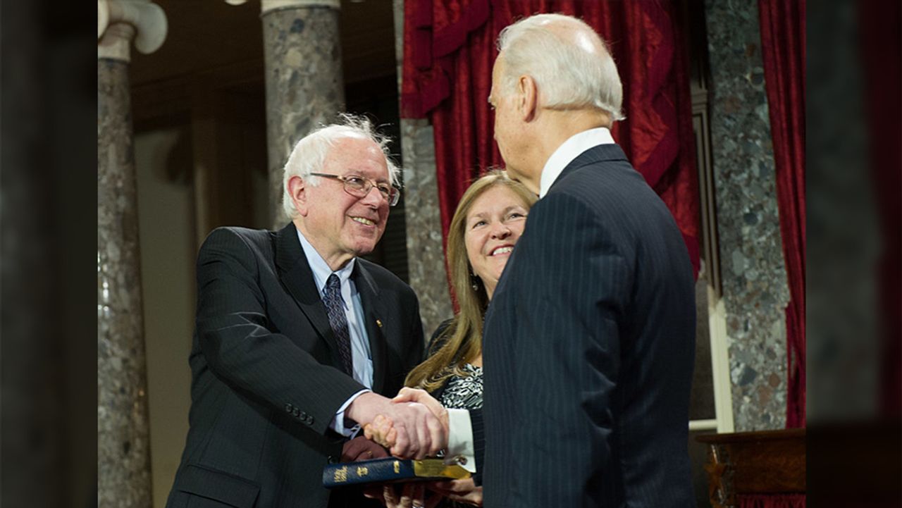 Bernie Sanders offers left gloss to Biden's right-wing campaign