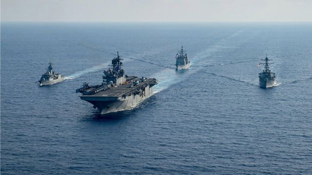 US provocatively dispatches warships to South China Sea - World ...